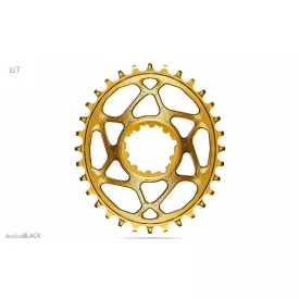   Absolute Black 34T MTB OVAL SRAM Direct Mount BOOST 148 arany Lánckerék (3mm offset)