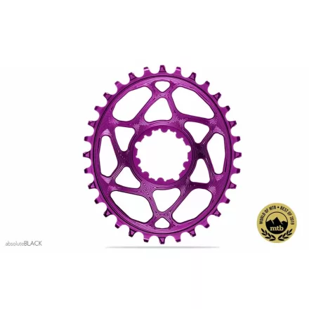 Lánckerék aB MTB OVAL SRAM Direct Mount  BOOST 148 lila (3mm offset) 34T
