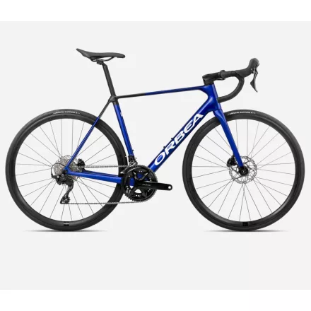 2025 Orbea ORCA M30 kék országúti kerékpár Cobalt Blue - Carbon Raw (Matt)