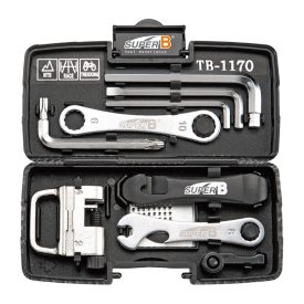   Super B 24 funkciós multiszerszám készlet műanyagdobozban 197g
