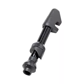   Tubeless szelep DT Swiss alu fekete 18-25mm magas asszimetrikus felnikhez