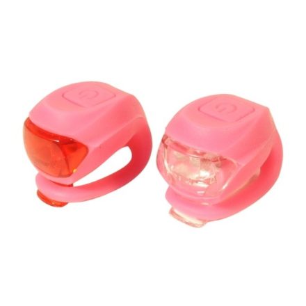 Szilikon villogó párban Pink