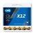 12.seb KMC X12-1 GOLD 1/2x11/128 126L (X12 GOLD) arany lánc