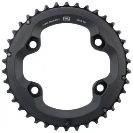   34t Shimano FC-M6000 4 furatos Aszimmetrikus 2x10seb. ALU (M6000, M7000, M8000-hez) Lánckerék