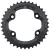 34t Shimano FC-M6000 4 furatos Aszimmetrikus 2x10seb. ALU (M6000, M7000, M8000-hez) Lánckerék