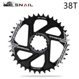   38t Snail Sram Direct mount 11-12 seb. fekete 3mm Offset 7075 Alu lánckerék