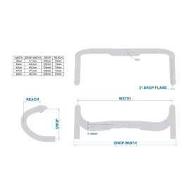 RITCHEY kormány COMP STREEM belső vezetés BB Fekete 38