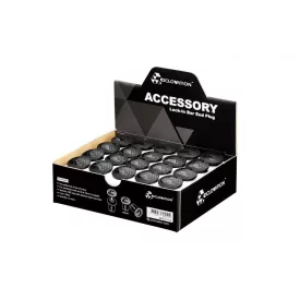 CICLOVATION kormánydugók Lock-In UFO tükör fekete 10db