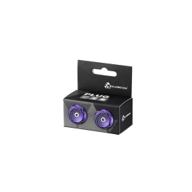   CICLOVATION zátky do řidítek Lock-In Vortex Power Wave fialová