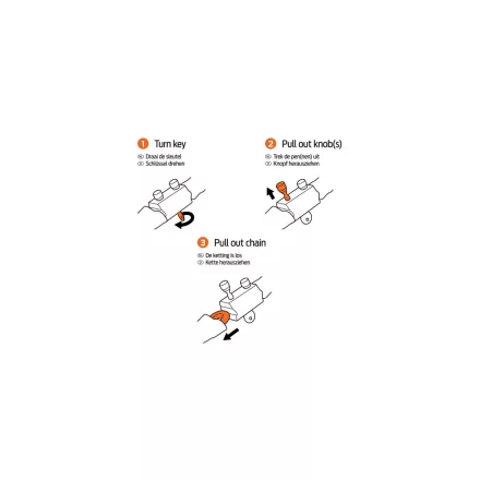 AXA lock Hawk 100/8
