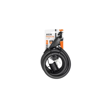 AXA lock Resolute 180/15 fekete