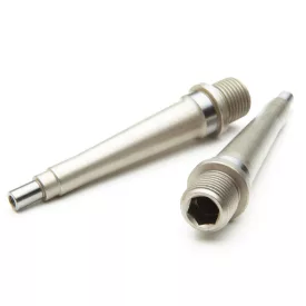   RACE FACE pótalkatrész PEDAL AXLE KIT, TURBINE, AXLES/NUTS (tengelyek/anyák)