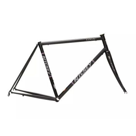 RITCHEY keret ROAD LOGIC Fekete, szürke logóval 51