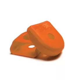  RACE FACE CRANK BOOT 2-pack, karbon nyélvédelem narancs színben