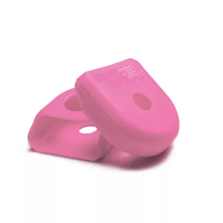 RACE FACE CRANK BOOT 2-pack, karbon nyélvédelem rózsaszínű
