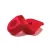 RACE FACE CRANK BOOT 2-pack, karbon nyélvédelem piros