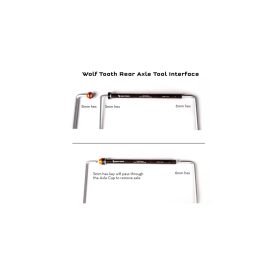 WOLF TOOTH fix tengelyfedél kék