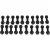 RACE FACE pótalkatrész PEDAL PIN KIT, CHESTER, PIN/NUT, 20 SZETT, 20 SZET