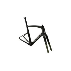 RIDLEY rám KANZO Fast Black Metallic/Army Green/Silver S