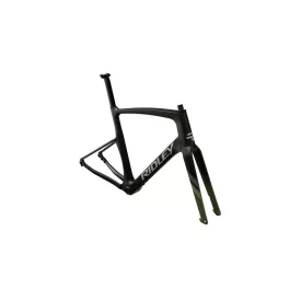 RIDLEY rám KANZO Fast Black Metallic/Army Green/Silver S
