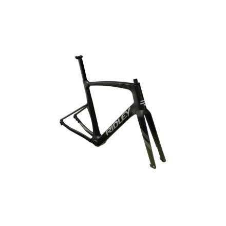 RIDLEY rám KANZO Fast Black Metallic/Army Green/Silver S
