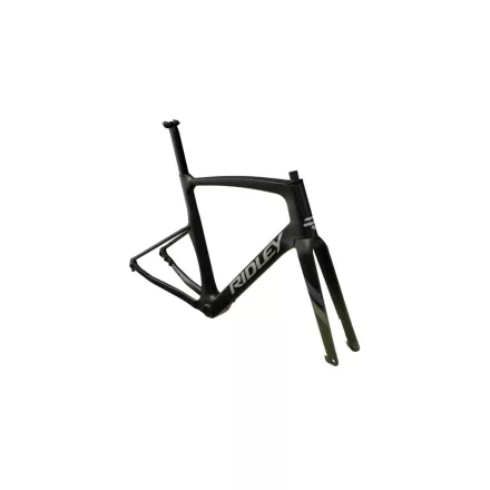 RIDLEY rám KANZO Fast Black Metallic/Army Green/Silver S