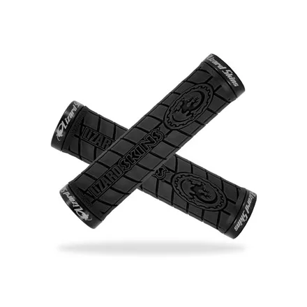 LIZARD SKINS Lock-On Logo Fekete markolatok