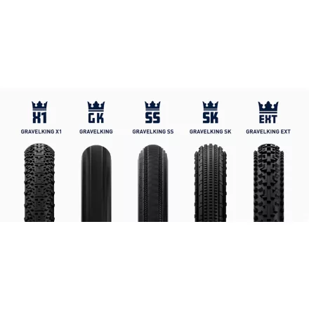 PANARACER gumiabroncs GRAVELKING 650Bx48 (27.5x1.9) fekete/barna