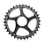 RACE FACE SINGLE Direct Mount, N/W 34T 10-12SPD fekete