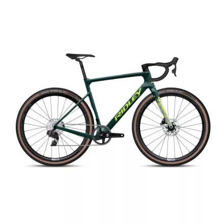 RIDLEY kolo ASTR Apex XPLR AXS Storm Green Metallic/Lime Green L