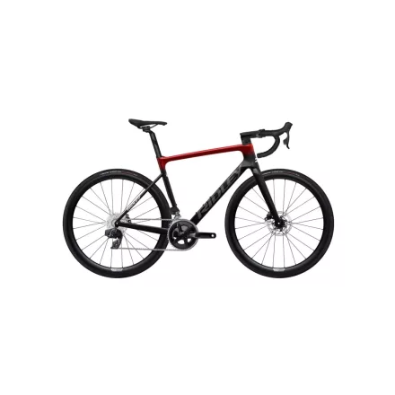 RIDLEY kerékpár FALCN Rival Etap AXS Carbon/Candy Red Metallic/Silver S
