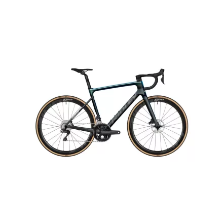 RIDLEY kerékpár FALCN Ultegra Di2 UD Carbon/Aqualand/Silver M