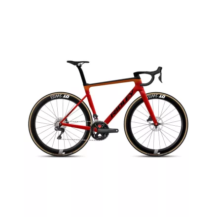 RIDLEY kerékpár FALCN RS Ultegra Di2 piros/narancs/fekete S