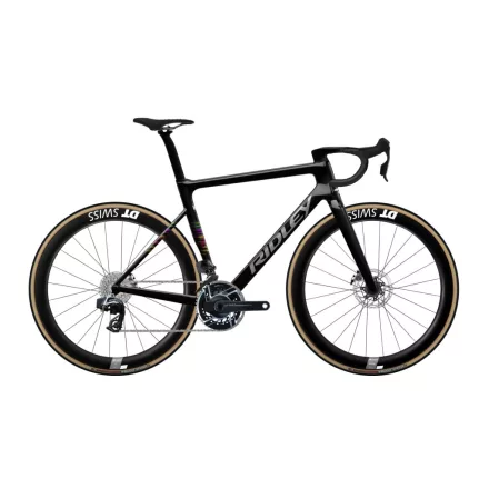 RIDLEY kolo FALCN RS Ultegra Di2 Black/Silver Neon S