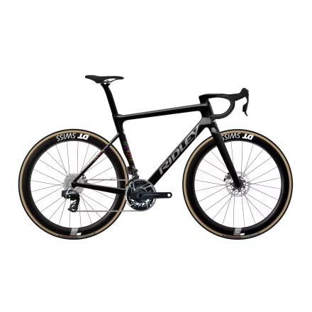 RIDLEY kolo FALCN RS Ultegra Di2 Black/Silver Neon L