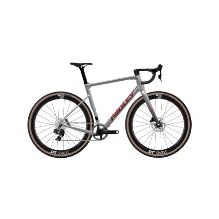 RIDLEY kerékpár GRIFN RS SRAM Force XPLR Battleship Grey/Candy Red Metallic S