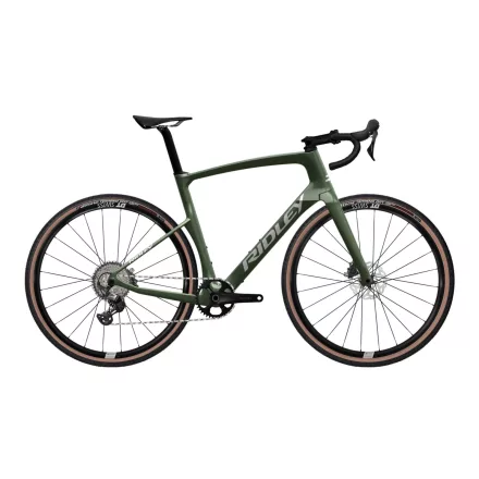RIDLEY kolo KANZO Fast GRX600 Army Green Metallic/Silver Metallic S