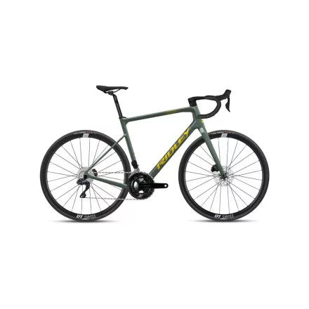RIDLEY kerékpár GRIFN Shimano 105 Di2 zöld füst/sárga S