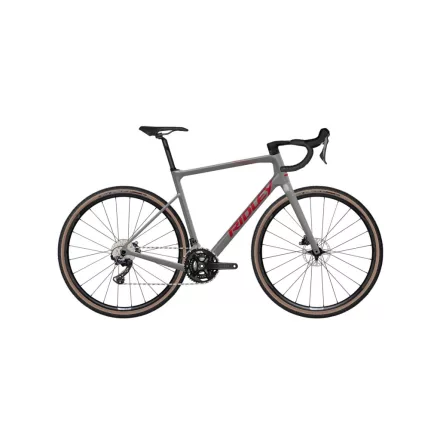 RIDLEY kerékpár GRIFN GRX600 Battleship Grey/Candy Red Metallic L