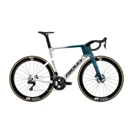   RIDLEY kolo NOAH Fast Ultegra Di2 White/Black/Petrol Blue Metallic M