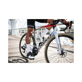 RIDLEY QSkin fehér logós zokni -L/XL