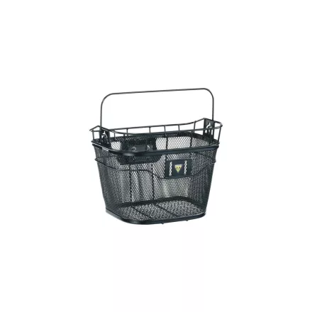 TOPEAK kormánykosár BASKET FRONT Fixer 3e fekete