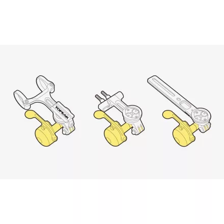 TOPEAK csengő UTF BELLONSIDE bronz