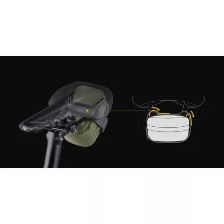 TOPEAK nyeregtáska ELEMENTA SEATBAG Slim fekete M