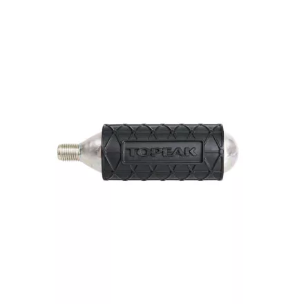TOPEAK CO2 SLEEVE 16G hüvely CO2 patronokhoz fekete színű