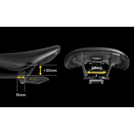 TOPEAK light TAILLUX 25 DF