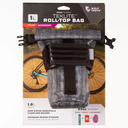 WOLF TOOTH TEKLITE ROLL-TOP BAG szürke 1L
