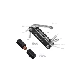 TOPEAK tools NINJA MASTER+ TOOLBOX T11 szerszámok