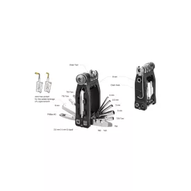 TOPEAK NINJA MASTER+ SZERSZÁMOSLÁDA T16