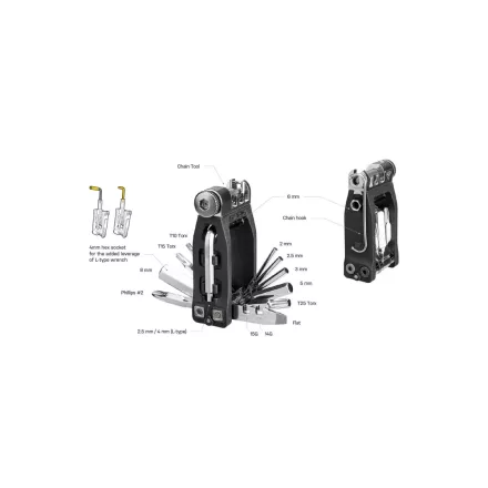 TOPEAK NINJA MASTER+ SZERSZÁMOSLÁDA T16